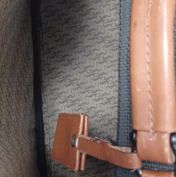 Yves Saint Laurent Black and Brown Briefcase - Picture 6 of 6